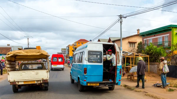 Малагасийское такси — стоковое фото