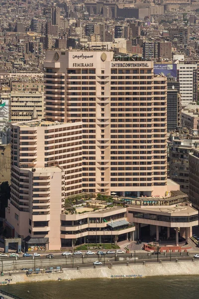 Prominente gebouwen van de binnenstad van Caïro — Stockfoto