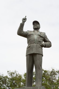 The first Statue of Samora Moisés Machel