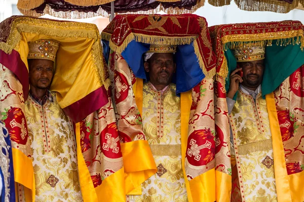 Timket, die äthiopisch-orthodoxe Feier der Erscheinung des Herrn — Stockfoto