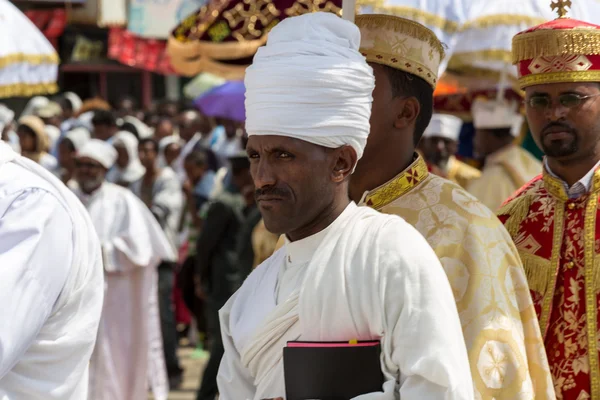 Timket, de Ethiopische orthodoxe viering van Driekoningen — Stockfoto