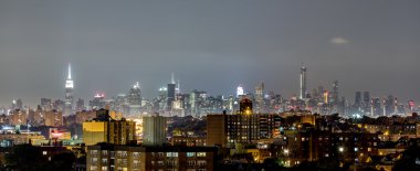 Manhattan Geceleri gökyüzü