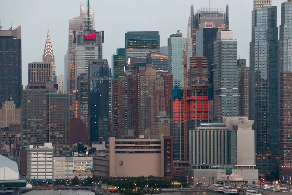 Línea del horizonte de Manhattan — Foto de Stock