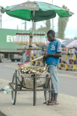 Street Vendors of Dar Es Salaam clipart