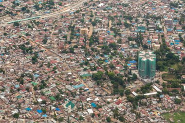 Dar Es Salaam havadan görünümü
