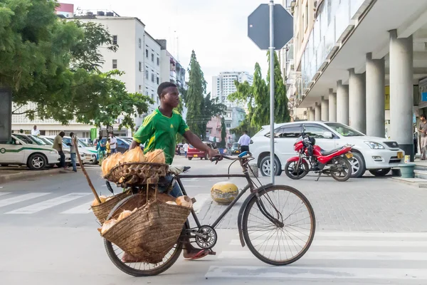 Vendeurs de rue de Dar Es Salaam — Photo