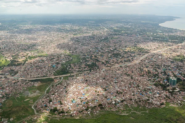 Dar Es Salaam havadan görünümü