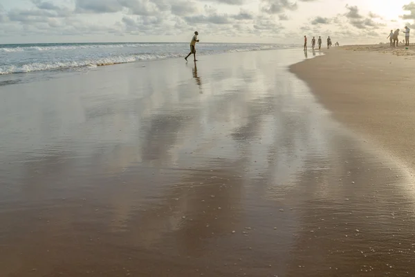 Måndag eftermiddag på Obama Beach, Cotonou — Stockfoto