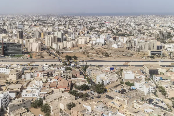 Vue aérienne de Dakar — Photo