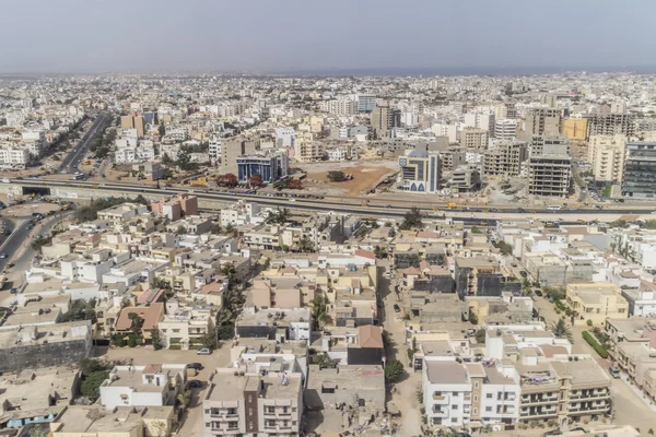 Letecký pohled na dakar — Stock fotografie