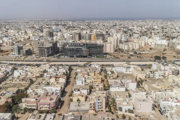 Luchtfoto van dakar — Stockfoto