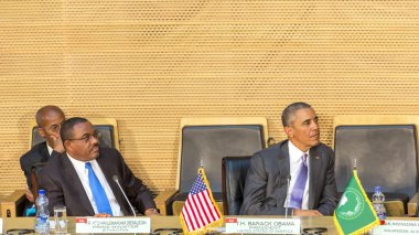 U.S. President Barack Obama makes his first presidential visit t
