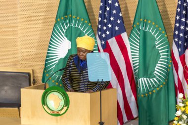 H.E. Dr. Dlamini Zuma, Chairperson of the AUC, delivers a keynot