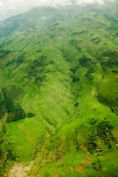 Addis Ababa çevreleyen Highlands — Stok fotoğraf