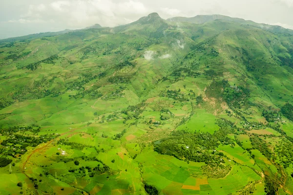 Tierras altas que rodean Addis Abeba — Foto de Stock
