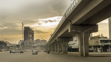 Addis Ababa hafif raylı sistemi