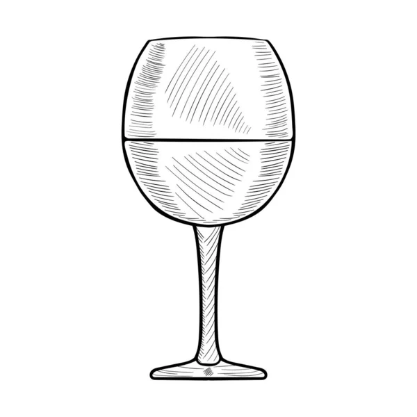 Glas, cocktail, vin, lemonad mon — Stock vektor