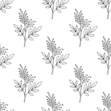 Acı ağaç, dikişsiz b-w dd ww bitki