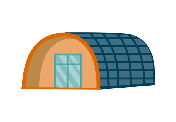用土生土长的印第安帐篷 一帧的房子 小木屋和小木屋拼凑而成的平整图标 素描风格的釉料旅行集合 — 图库矢量图片