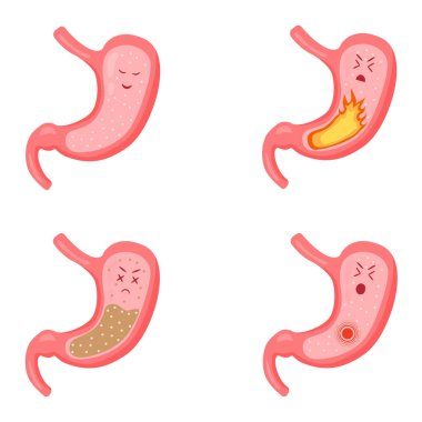 Mide bulantısı seti.