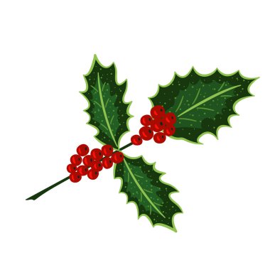 Holly Yaprakları, Böğürtlenler, Renk 2 'yi ayarlayın