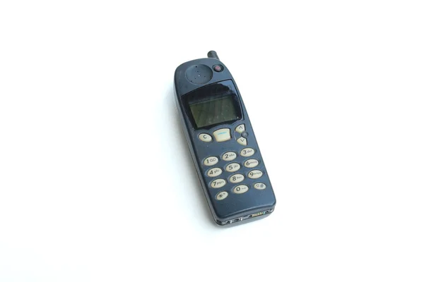 Старий стиль стільникового мобільного телефону ізольований Ліцензійні Стокові Фото