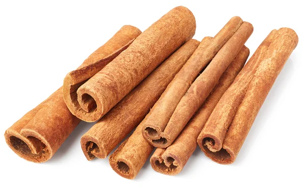 Cinnamon sticks isolated on white background — Stock Photo, Image