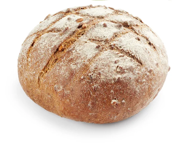 Brood geïsoleerd op witte achtergrond — Stockfoto