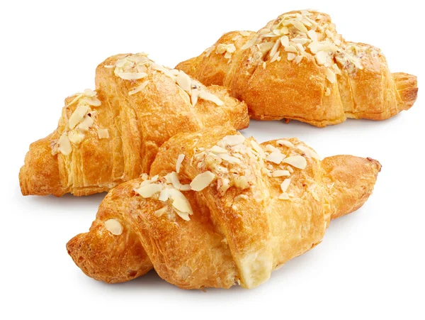 Croissants dulces frescos — Foto de Stock