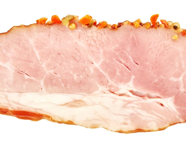 Slice of fresh bacon — Stock Photo, Image