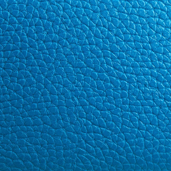 Texture in pelle blu — Foto Stock