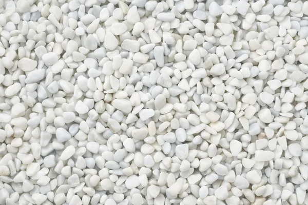 Små vita stenar — Stockfoto