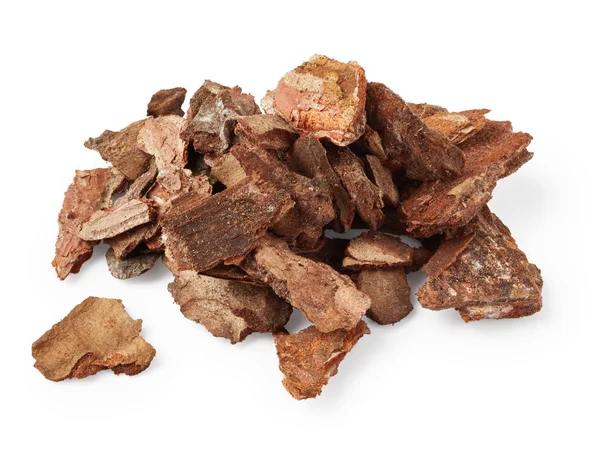 Decorative tree bark chips — Stock Photo, Image