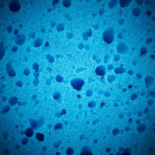 Blue sponge texture — Stock Photo, Image