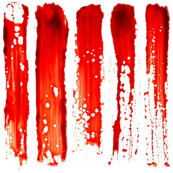 Rojo abstracto Manchas de sangre — Foto de Stock