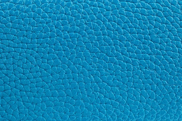 Texture cuir bleu — Photo