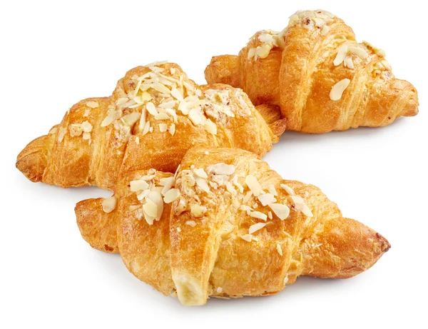 Fresh sweet croissants — Stock Photo, Image