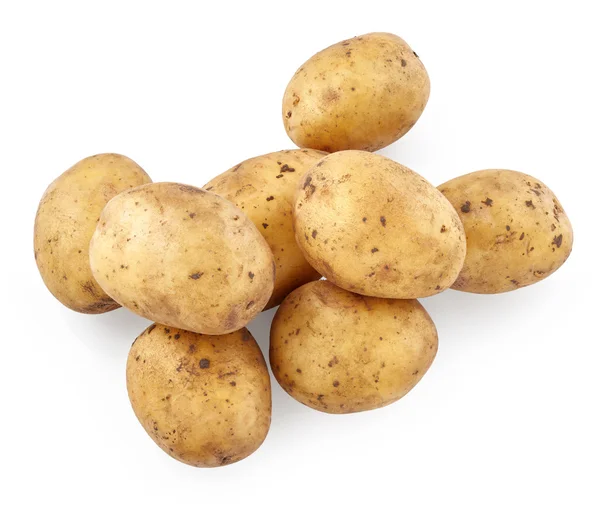 Patatas aisladas sobre blanco — Foto de Stock