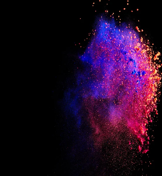 Splash de tinta colorida — Fotografia de Stock