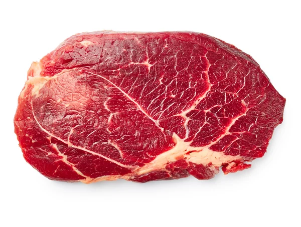 Syrový hovězí steak — Stock fotografie