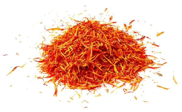 Saffron  isolated on background — Stock Photo, Image