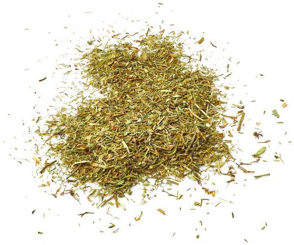Dry parsley   isolated on background — Stock Photo, Image