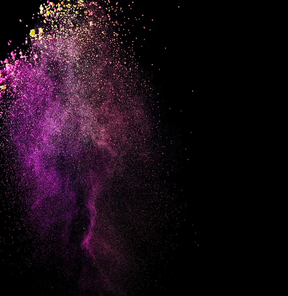 Splash of purple paint