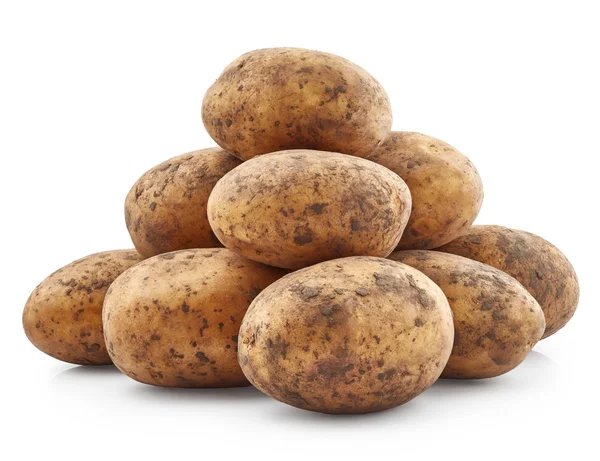 Rijpe biologische aardappelen — Stockfoto
