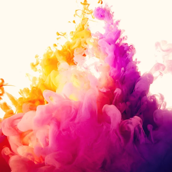 Abstrakti värikäs savu — kuvapankkivalokuva