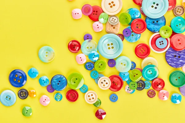 Colored buttons close up — Stock Photo, Image