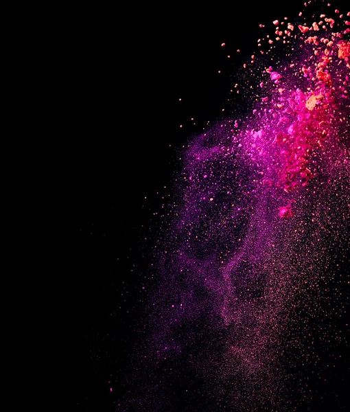 Splash of colorful powder — Stock Photo, Image