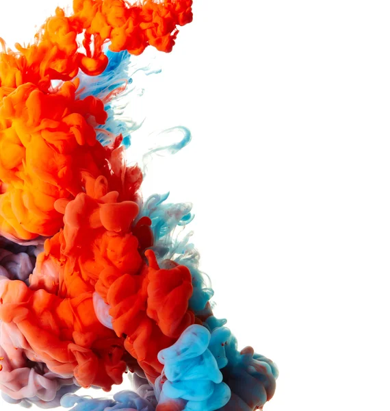 Абстрактный разноцветный дым — стоковое фото