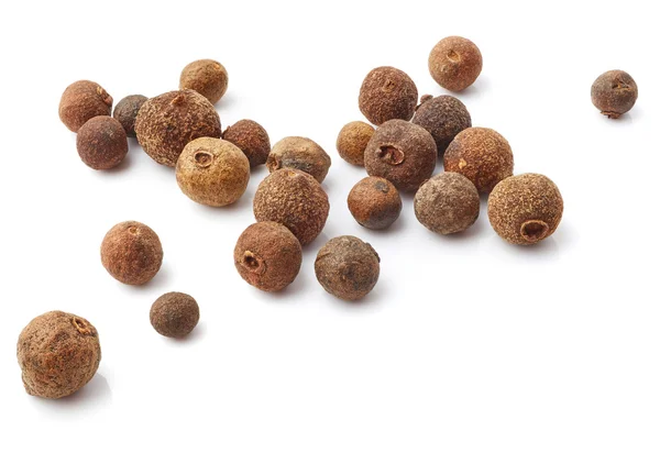 Dry allspice on white — Stock Photo, Image