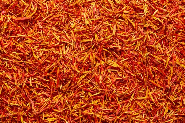 Texture of saffron spice — Stock Photo, Image